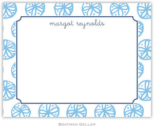 Summer Light Blue Flat Notecard