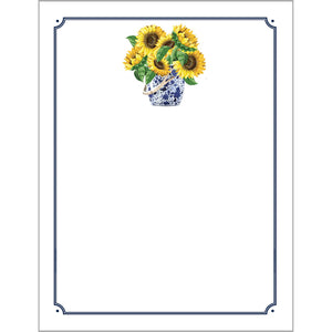 Sunflowers Pot Notepad