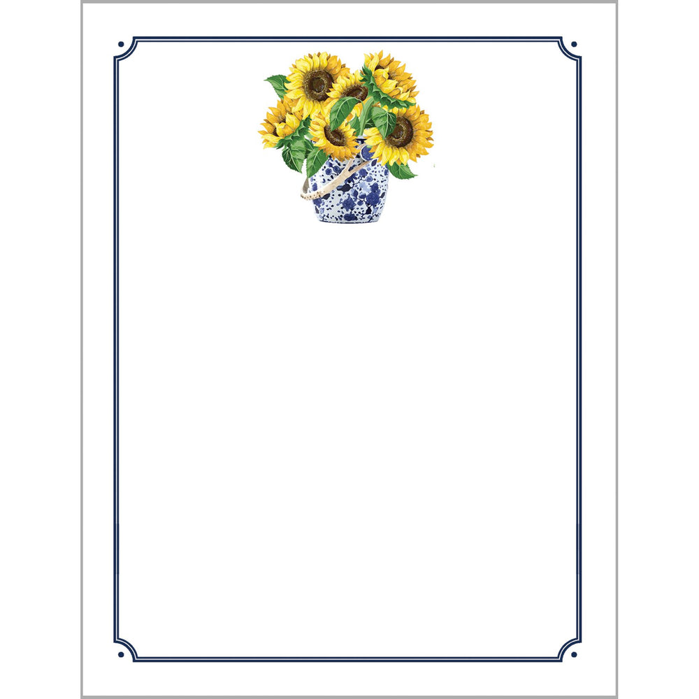 Sunflowers Pot Notepad