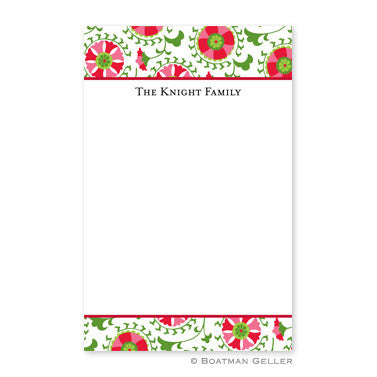 Suzani Holiday Notepad