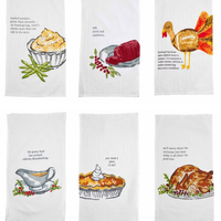 Thanksgiving Food Dish Towels