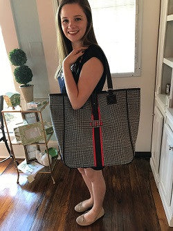 Monogrammed Nantucket Tote