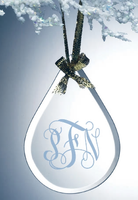 Personalized Flat Glass Ornaments
