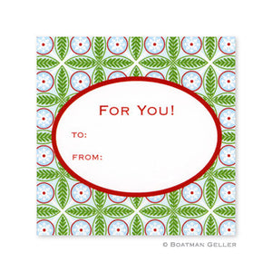 Tile Red and Green Stickers