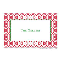 Trellis Reverse Cherry Placemat
