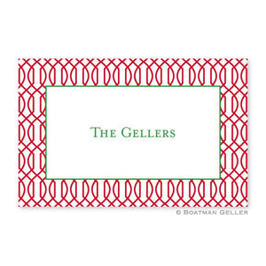 Trellis Reverse Cherry Placemat