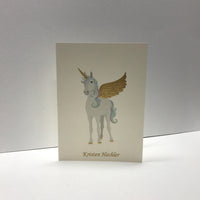 Unicorn Folded Notes
