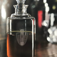 Monogrammed Uptown Decanter