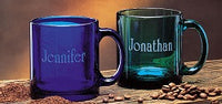 Monogrammed 13 oz. Tempered Mug
