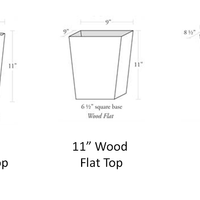 Lavender Toile Waste Basket