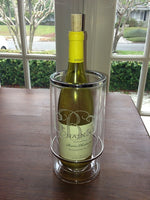 Monogrammed Acrylic Wine Cooler
