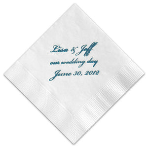 Expression Personalized Beverage Napkins