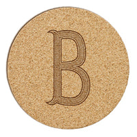Armor Initial Cork Coaster
