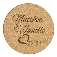 True Love Cork Coaster
