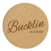 Established Cork Coaster

